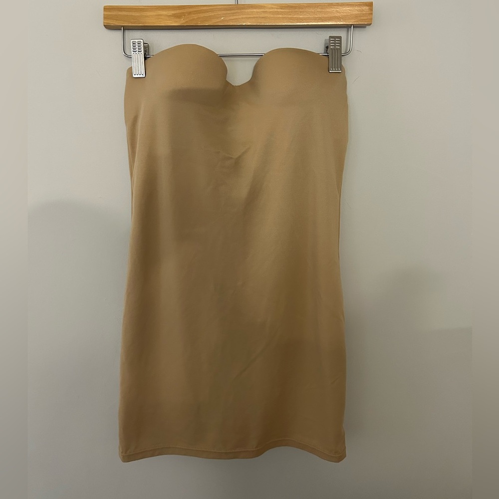 Victoria’s Secret Strapless Tan Shapewear Dress 36A